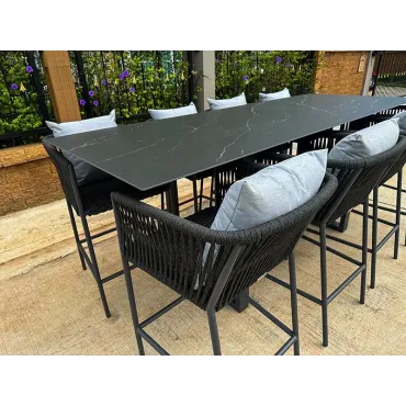 Aruba 8 Chair Bar Dining Set