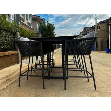 Aruba 8 Chair Bar Dining Set