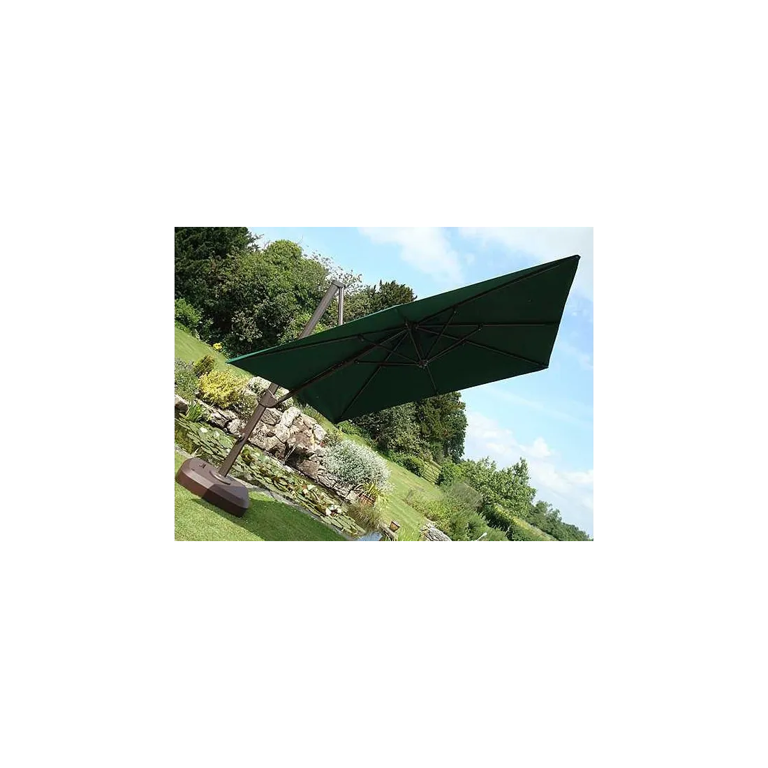 Parasol Canopy Cantilever Parasol Cover - 300cm Square Canopy