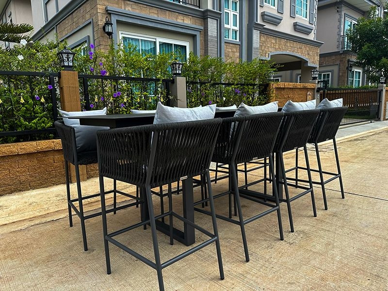Aruba 8 Chair Bar Dining Set
