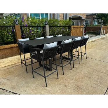 Aruba 8 Chair Bar Dining Set