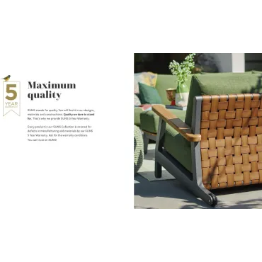 Siena Lounge set EX Display