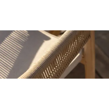 Porto Rope Weave 6 Seat Round Dining Set  - 13