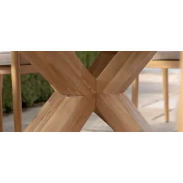 Porto Rope Weave 8 Seat Rectangular Dining Set