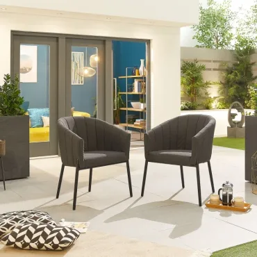 Dining chairs Edge All Weather Fabric Dining Chair - Set of 2