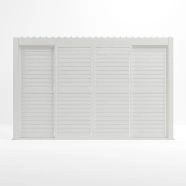 Titan Sliding Shuttered Doors For 4m Pergola