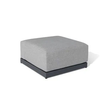 Jude Rope Aluminium Lounging Footstool
