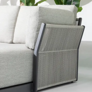 Jude Rope Aluminium Chaise Day Bed