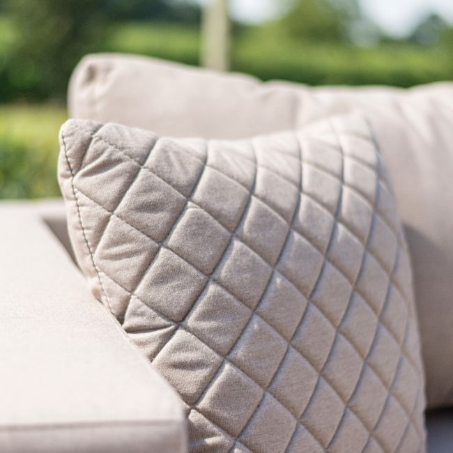 Scatter Cushions Quilted - Taupe