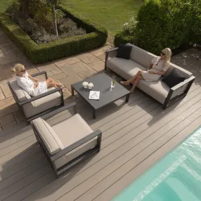 Ibiza 3 Seat Sofa Set Outdoor Fabric