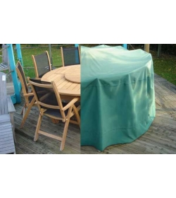 Weather Cover - Large Round Table - Chairs