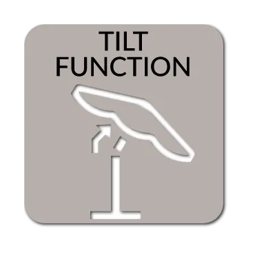 Cantilever Parasols Sorrento Cantilever Parasol 2.5M