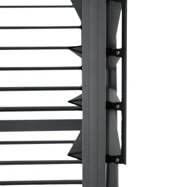 Titan Shuttered Louvre Side Panel - 1.2m x Single Panel  - 6