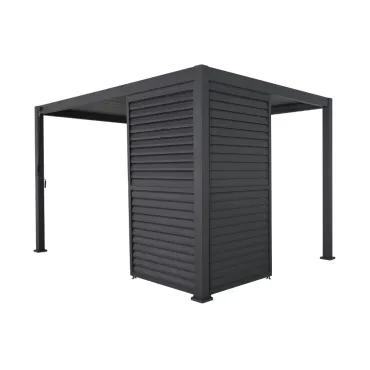 Titan Shuttered Louvre Side Panel - 1.2m x Single Panel  - 9