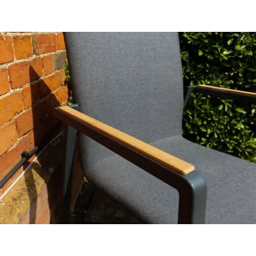 Aluminium Outdoor Dining Mandalay 6 Chair Dining Set