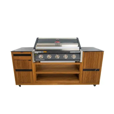 Amalfi BBQ Trolley on Wheels