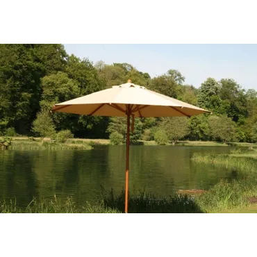 Bamboo 3m dia Parasol  - 2