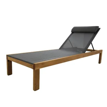 Sahara Teak Sun Lounger - Certified