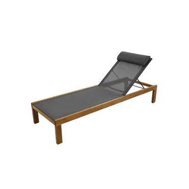 Sahara Teak Sun Lounger - Certified