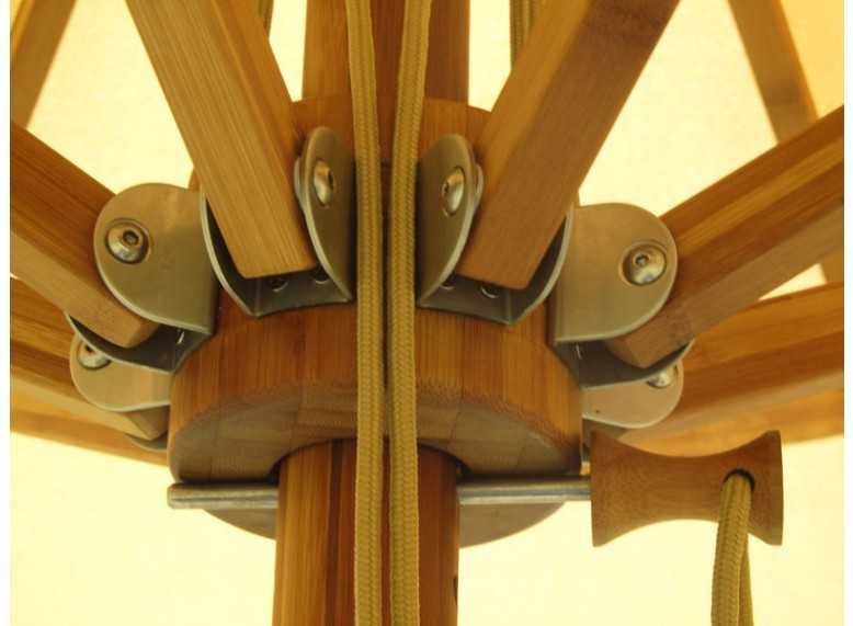 Bamboo 3m dia Parasol