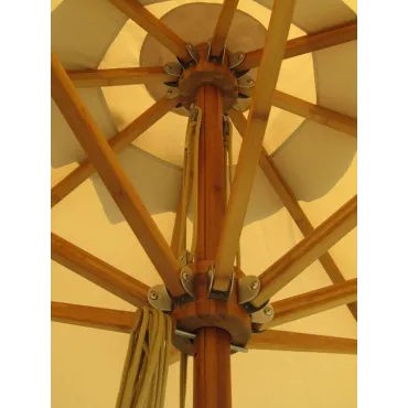 Bamboo 3m dia Parasol  - 8