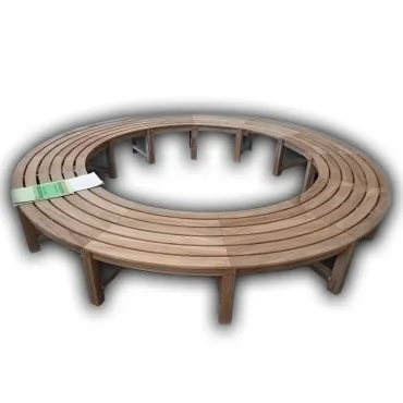 Curved Backless Bench - FSC Certified