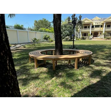 Curved Backless Bench - FSC Certified