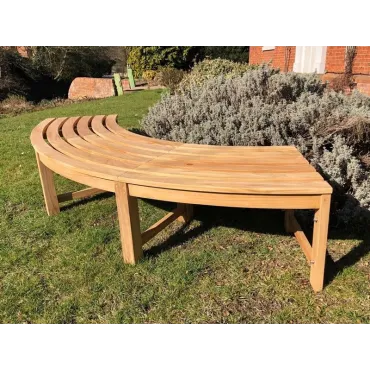 Curved Backless Bench - FSC Certified