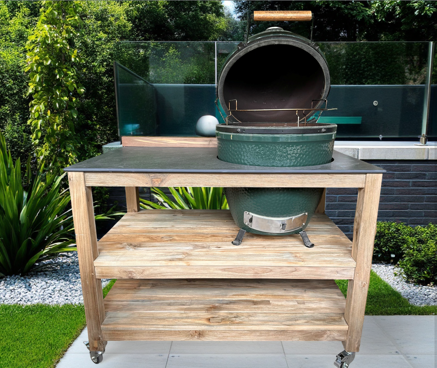 Big Green Egg Unit With Wheels - Bari