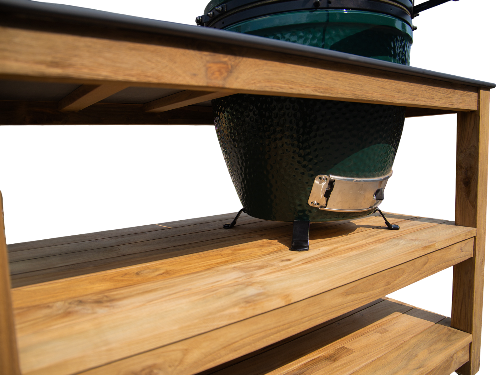 Big Green Egg Unit With Wheels - Bari