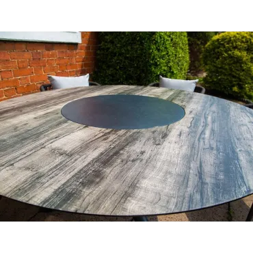 Aluminium Outdoor Dining Aruba 6 Chair Dining Set