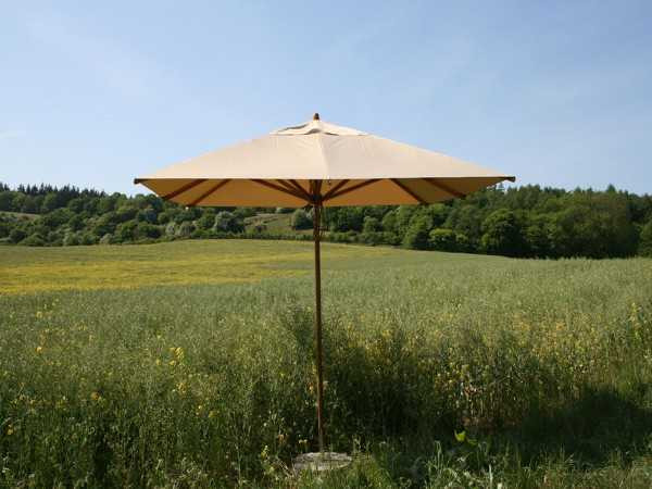Bamboo 3.5m x 2.5m Rectangular Parasol Beige