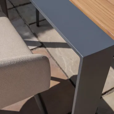 Jakarta Teak Extending 6 - 10 Seat Rectangular Dining Table  - 6
