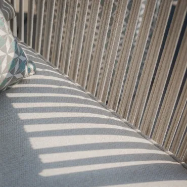 Havana Rope Weave Large Corner Sofa & Armchair