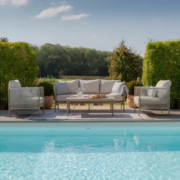 Havana 3 Seat Sofa Set with Rectangular Coffee Table
