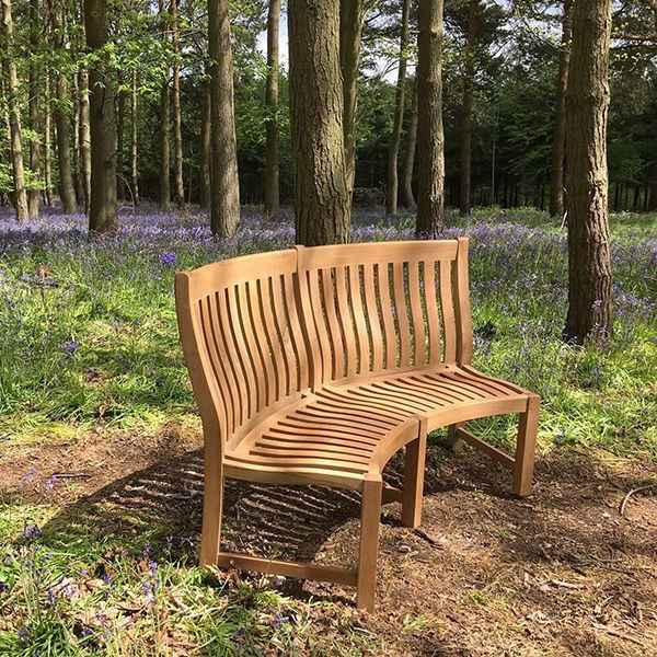 Malvern Curved Bench - Certified