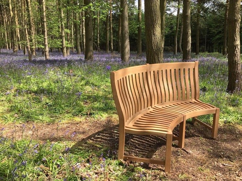 Malvern Curved Bench - Certified