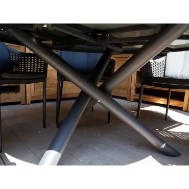 Aluminium Outdoor Dining Santiago 6 Chair Dining Set