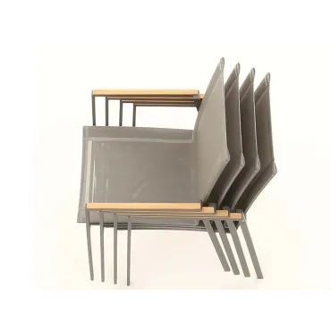 Aluminium Outdoor Dining Timor Marbella 8 Chair Dining Set | FSC® Certified
