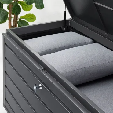 Aluminium Storage Box 1.6m Grey  - 4