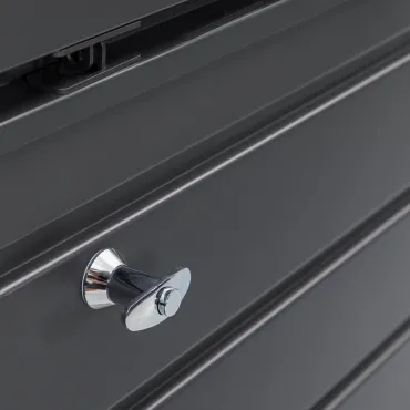 Aluminium Storage Box 1.6m Grey  - 7