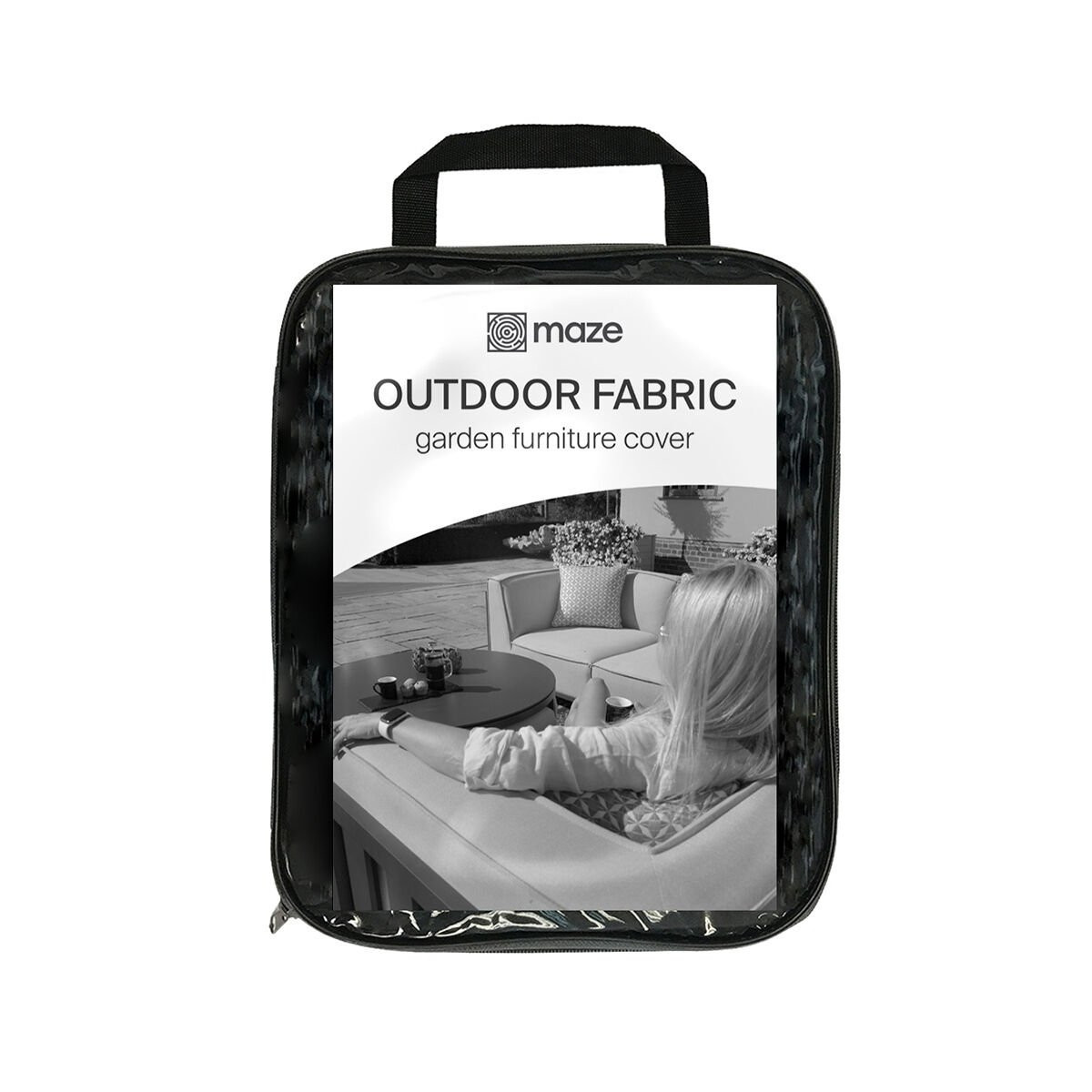 Amalfi 2 Seat Sofa Set with Rising Table-Pro 300 Outdoor Covers