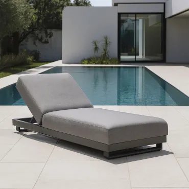 Home Outdoor Fabric Ibiza Sunlounger