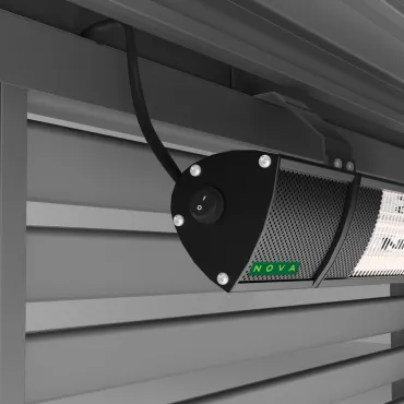 Pergola Mounted Electric Patio Heater  - 15