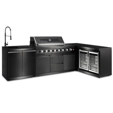 Premium Outdoor Corner Kitchen Oasis Range