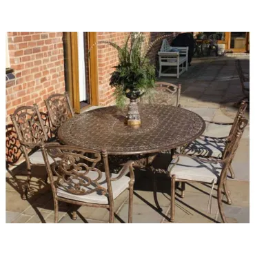 Casino 6 Seater Oval Table and Chairs Set