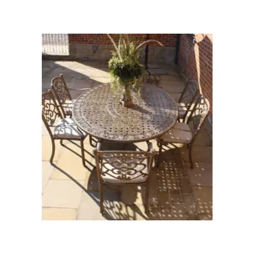 Casino 6 Seater Oval Table and Chairs Set