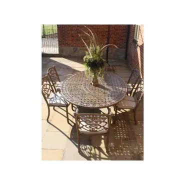 Casino 6 seater Oval table & chairs Set