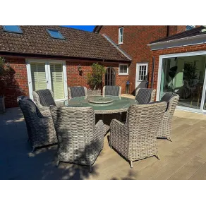 Fiji 8 Chair Dining Set