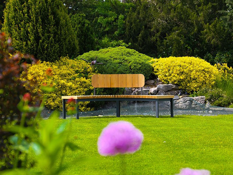 Mandalay Curved Backless Bench - Certified